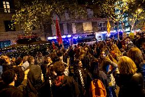 Demonstration In Barcelona Against Valencian Goverment After The Flood Crisis