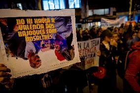 Demonstration In Barcelona Against Valencian Goverment After The Flood Crisis