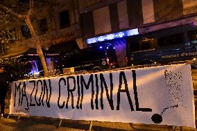 Demonstration In Barcelona Against Valencian Goverment After The Flood Crisis