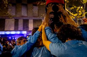 Demonstration In Barcelona Against Valencian Goverment After The Flood Crisis