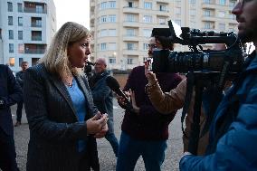 Mrs. Yael Braun Pivet At Jean Moulin Lyon 3 University In Lyon