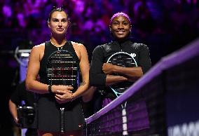 WTA Finals 2024 - Day 7