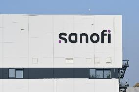 Sanofi Pharmaceutical Laboratory Plant In Neuville Sur Saone In Rhone