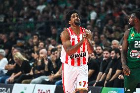 Panathinaikos AKTOR Athens vs Olympiacos Piraeus , 2024/2025 Turkish Airlines EuroLeague