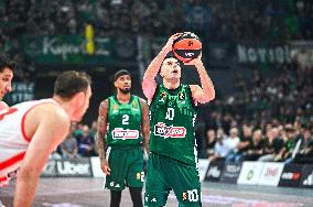 Panathinaikos AKTOR Athens vs Olympiacos Piraeus , 2024/2025 Turkish Airlines EuroLeague