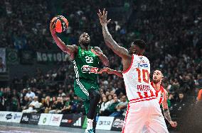 Panathinaikos AKTOR Athens vs Olympiacos Piraeus , 2024/2025 Turkish Airlines EuroLeague