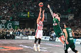 BASKET - Euroleague - Panathinaikos AKTOR Athens vs Olympiacos Piraeus