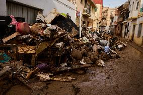 Devasting Scenes From The Massanassa Flood