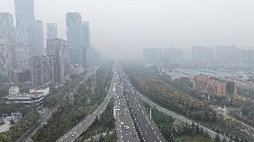 Smog Hit Xi'an