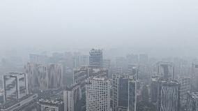 Smog Hit Xi'an