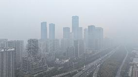 Smog Hit Xi'an