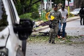 Bike Bomb Attack in Jamundi, Colombia