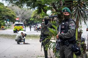 Bike Bomb Attack in Jamundi, Colombia