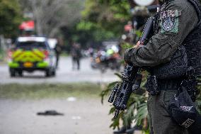 Bike Bomb Attack in Jamundi, Colombia