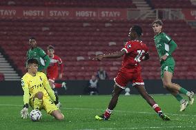 Middlesbrough Under 21s v Borussia Monchengladbach - Premier League International Cup