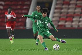 Middlesbrough Under 21s v Borussia Monchengladbach - Premier League International Cup