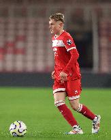 Middlesbrough Under 21s v Borussia Monchengladbach - Premier League International Cup