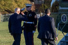 Joe Biden Departs For Rehoboth Beach - DC