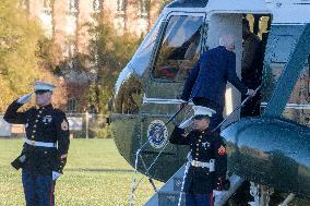 Joe Biden Departs For Rehoboth Beach - DC