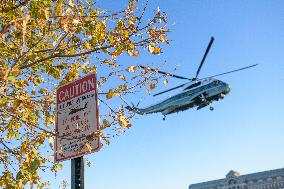 Joe Biden Departs For Rehoboth Beach - DC