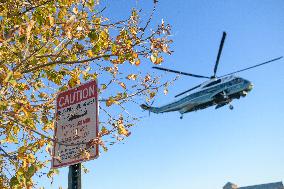 Joe Biden Departs For Rehoboth Beach - DC