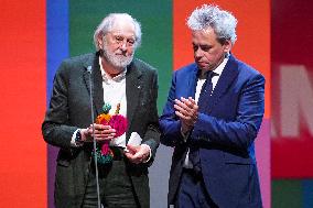 David Puttnam receives honorary award at Seville European Film Festival