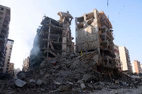 Israeli Airstrike Aftermath - Beirut