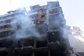 Israeli Airstrike Aftermath - Beirut