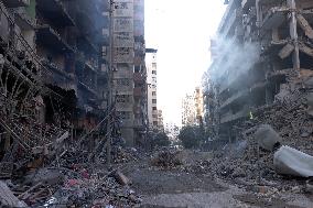 Israeli Airstrike Aftermath - Beirut