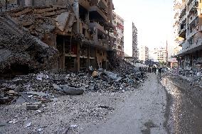 Israeli Airstrike Aftermath - Beirut