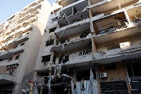 Israeli Airstrike Aftermath - Beirut