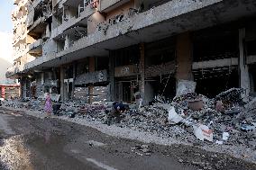 Israeli Airstrike Aftermath - Beirut