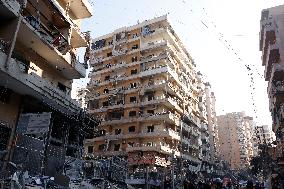 Israeli Airstrike Aftermath - Beirut