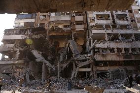 Israeli Airstrike Aftermath - Beirut