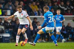 Stockport County v Bolton Wanderers - Sky Bet League 1