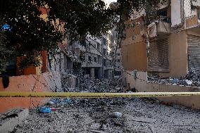 Israeli Airstrike Aftermath - Beirut