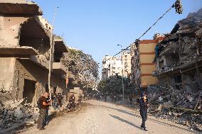 Israeli Airstrike Aftermath - Beirut