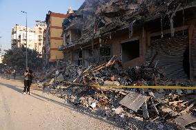 Israeli Airstrike Aftermath - Beirut