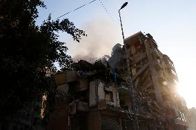 Israeli Airstrike Aftermath - Beirut