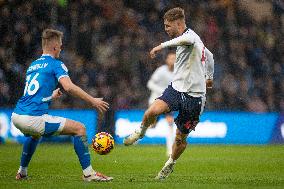 Stockport County v Bolton Wanderers - Sky Bet League 1