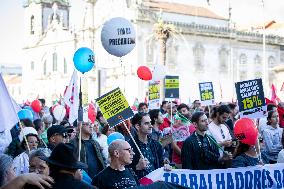 Workers' Strike In Porto