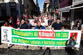 Workers' Strike In Porto