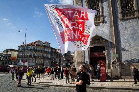 Workers' Strike In Porto