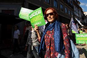 Workers' Strike In Porto