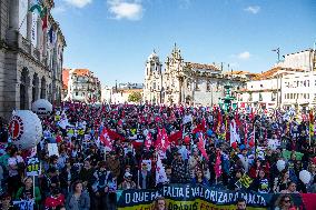 Workers' Strike In Porto