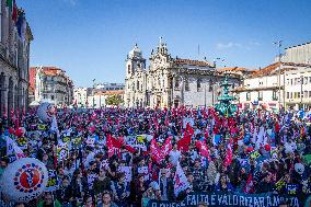 Workers' Strike In Porto