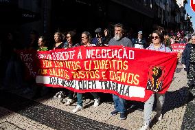 Workers' Strike In Porto