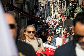 Workers' Strike In Porto