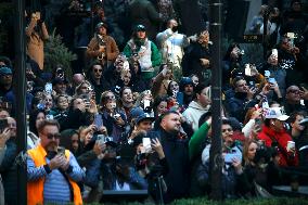 Rockefeller Center Christmas Tree Comes To New York City