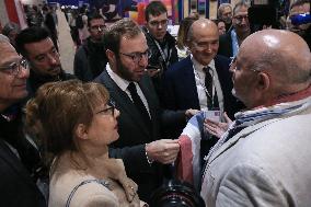 Antoine Armand Attends The "Made In France"  Fair In Paris